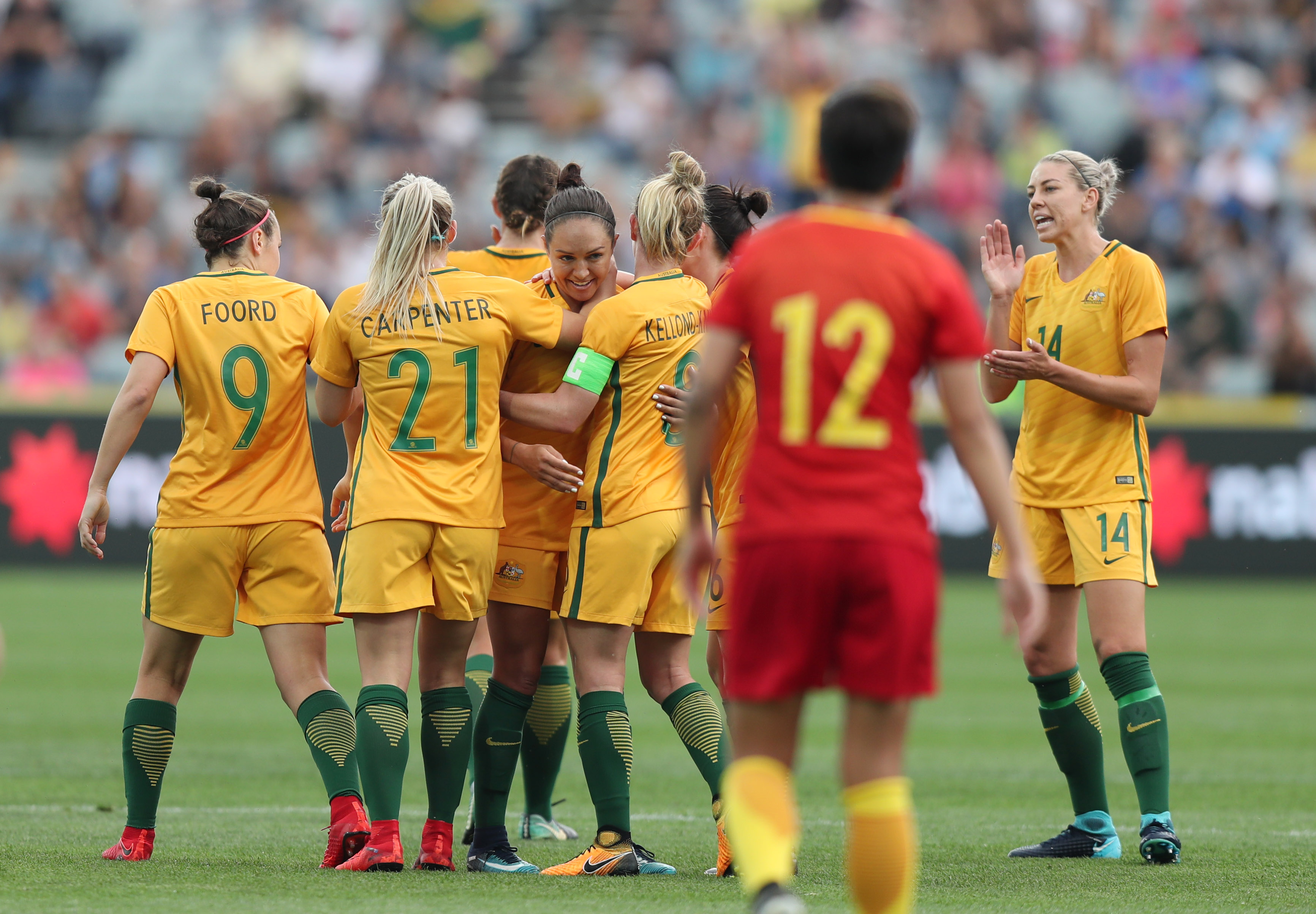 包含澳大利亚女足队员在比赛中展现出色进攻的词条 包含澳大利亚女足队员在比赛中展现出色进攻的词条