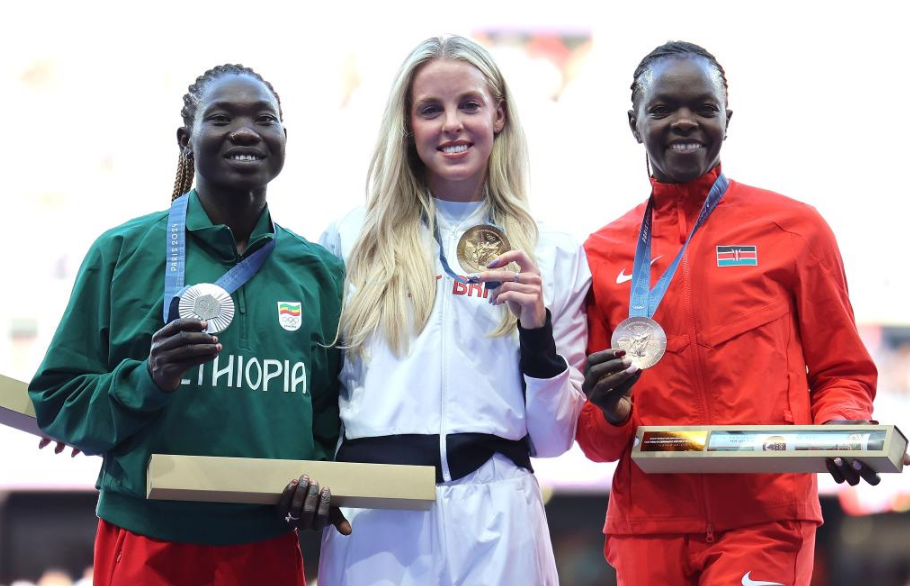 肯尼亚代表队在比赛中展示出色水平 肯尼亚代表队在比赛中展示出色水平